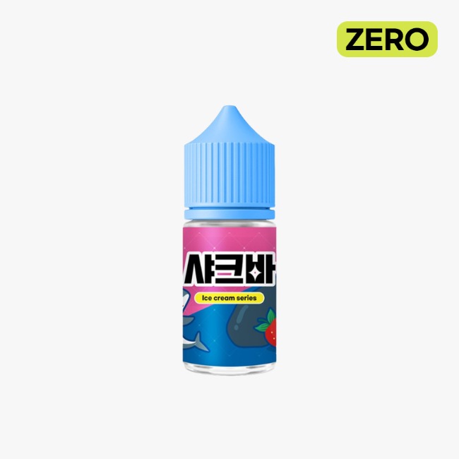 만랩 아이스크림 샤크바 N-SYS 무니코틴 30ml
