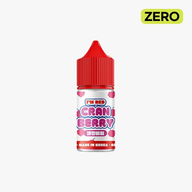 월드베이프 아임레드 크랜베리 무니코틴 30ml