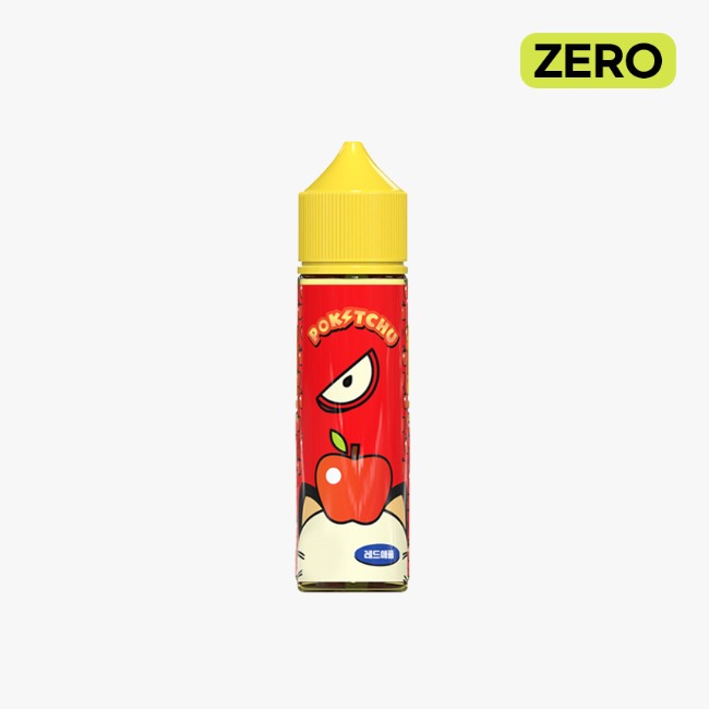 포켓츄 레드애플 무니코틴 60ml