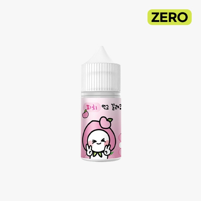 만랩 액상먹고갈래? 피치 N-SYS 무니코틴 30ml