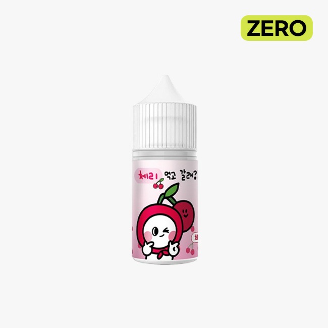 만랩 액상먹고갈래? 체리 N-SYS 무니코틴 30ml
