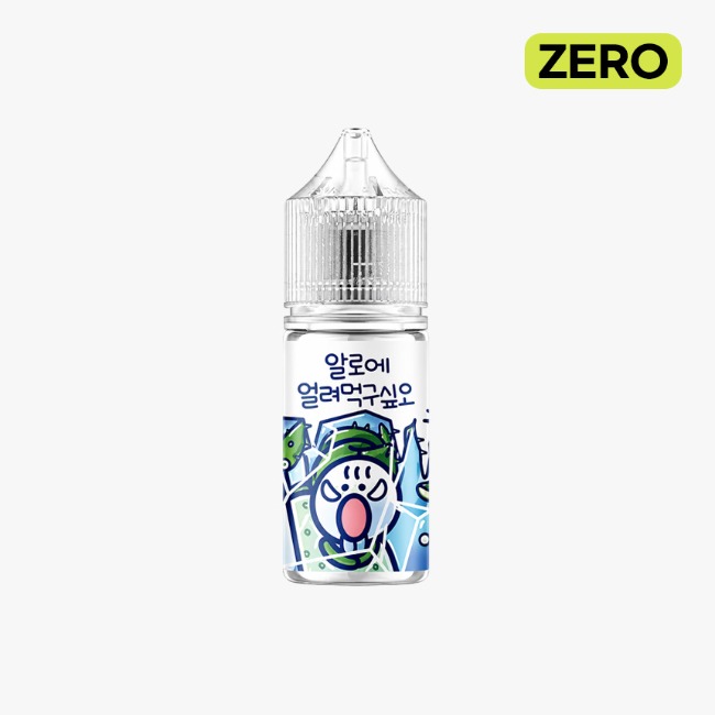 월드베이프 얼려먹구싶오 알로에 무니코틴 30ml