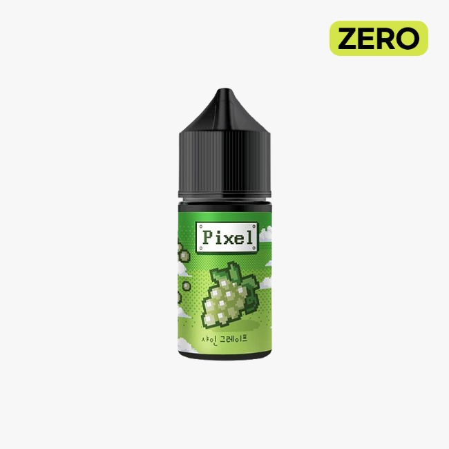 만랩 픽셀시리즈 샤인그레이프 N-SYS 무니코틴 30ml