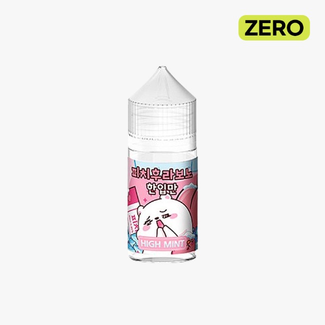 한입만 하이민트 피치후라보노 무니코틴 30ml