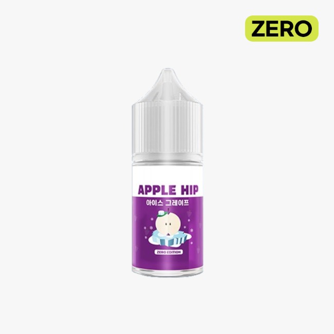 애플힙 아이스 그레이프 무니코틴 30ml