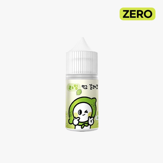 만랩 액상먹고갈래? 라임 N-SYS 무니코틴 30ml