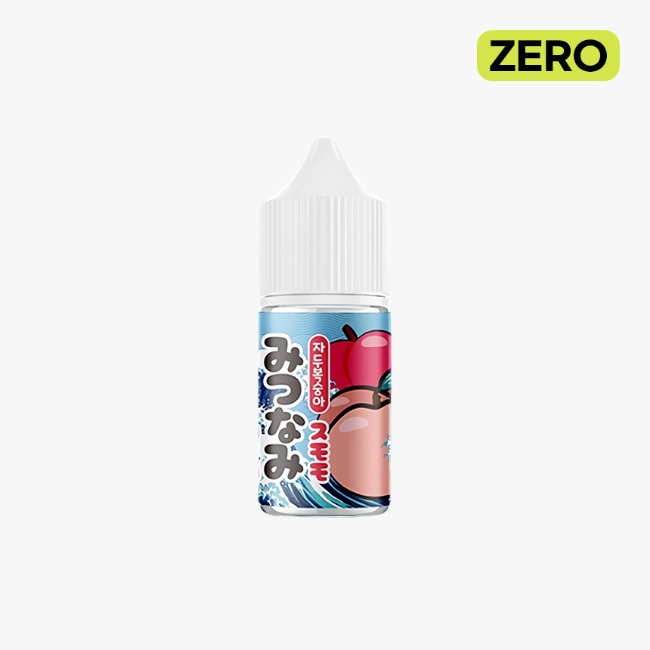 월드베이프 미츠나미 자두복숭아 무니코틴 30ml