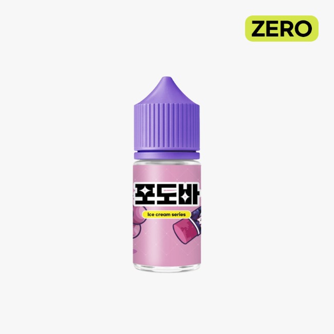 만랩 아이스크림 포도바 N-SYS 무니코틴 30ml