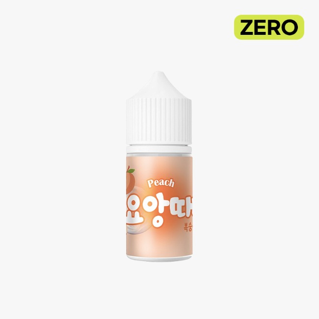 만랩 요앙때 복숭아 N-SYS 무니코틴 30ml