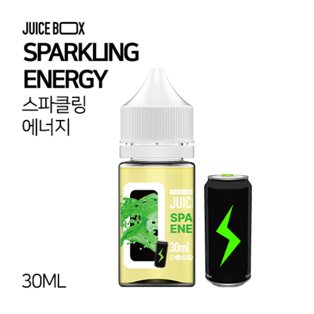 쥬스박스 클리어라벨 스파클링 에너지 30ml