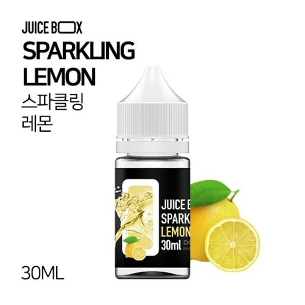 쥬스박스 블랙라벨 스파클링 레몬 30ml