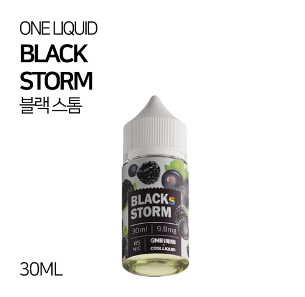 원리퀴드 블랙 스톰 30ml