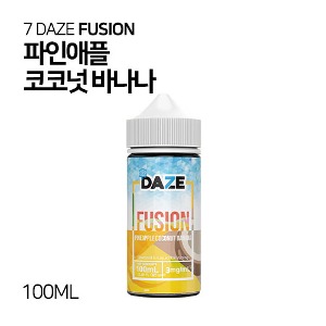 세븐데이즈 퓨전 파인애플 코코넛 바나나 100ml