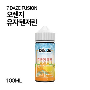 세븐데이즈 퓨전 오렌지 유자 텐저린 100ml