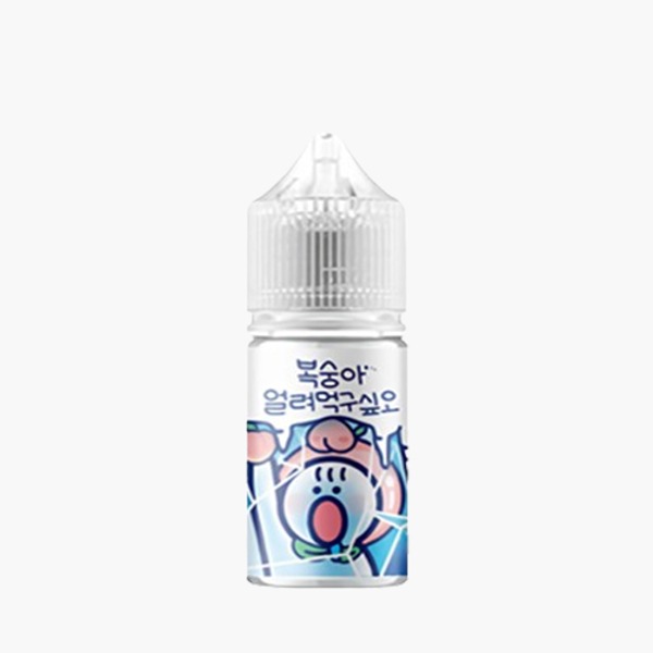 얼려먹구싶오 복숭아 무니코틴 30ml